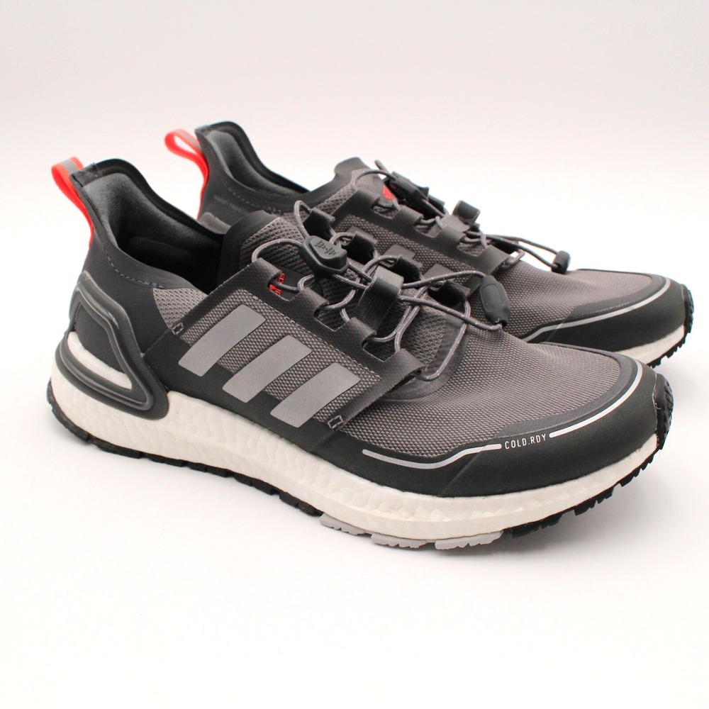 adidas UltraBoost Winter.Rdy Mens Size 8 Grey Silver Metallic Running Shoes